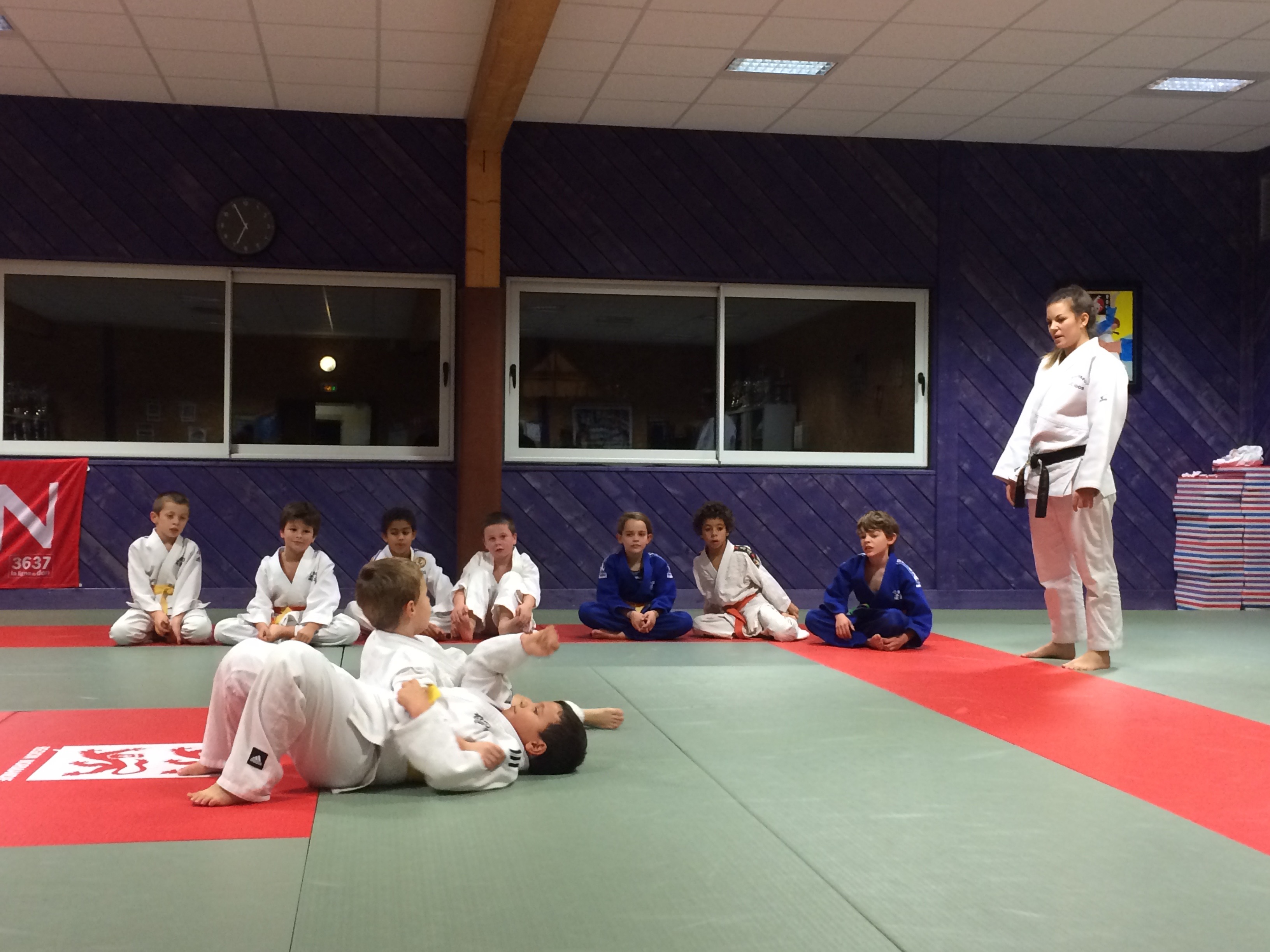 Judo club boos téléthon 2015